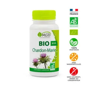 Chardon-Marie Bio MGD pour détox foie et protection hépatique naturelle