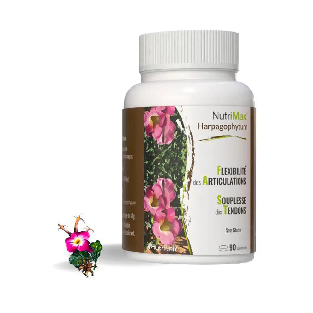 Harpagophytum NutriMax souplesse des tendons et flexibilité articulaire