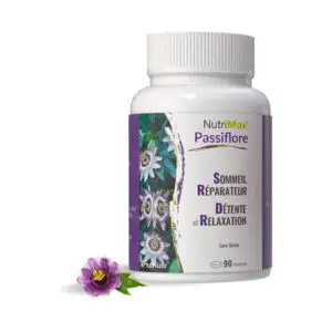 Passiflore NutriMax sommeil réparateur, détente et relaxation – complément naturel