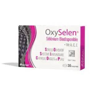 OxySelen au sélénium biodisponible pour réduire le stress oxydatif et renforcer l’immunité.