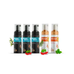 Pack Zitalgic Perform Famille – 3 Zitalgic Sport et 2 Zitalgic pour douleurs et récupération | BioEkleel